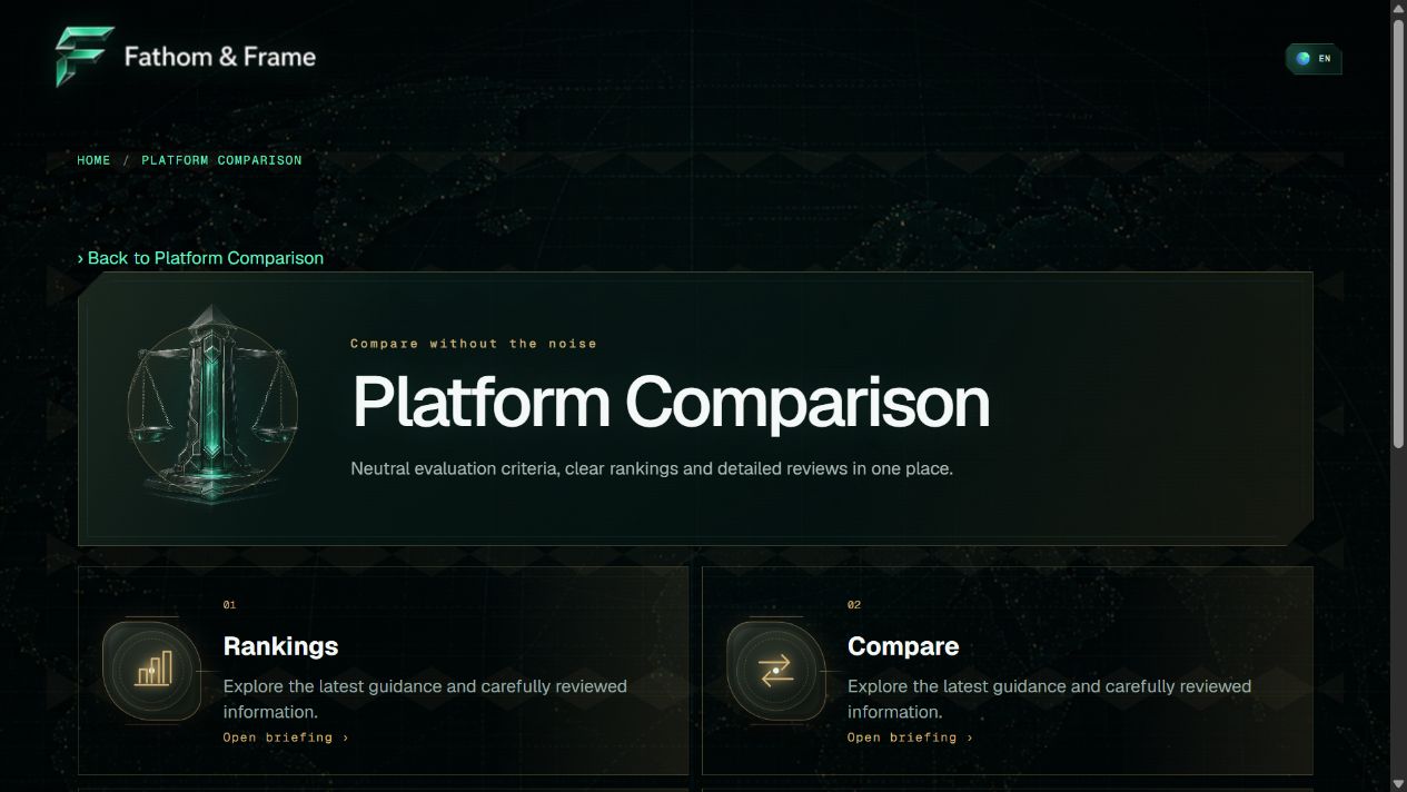 Platform comparison